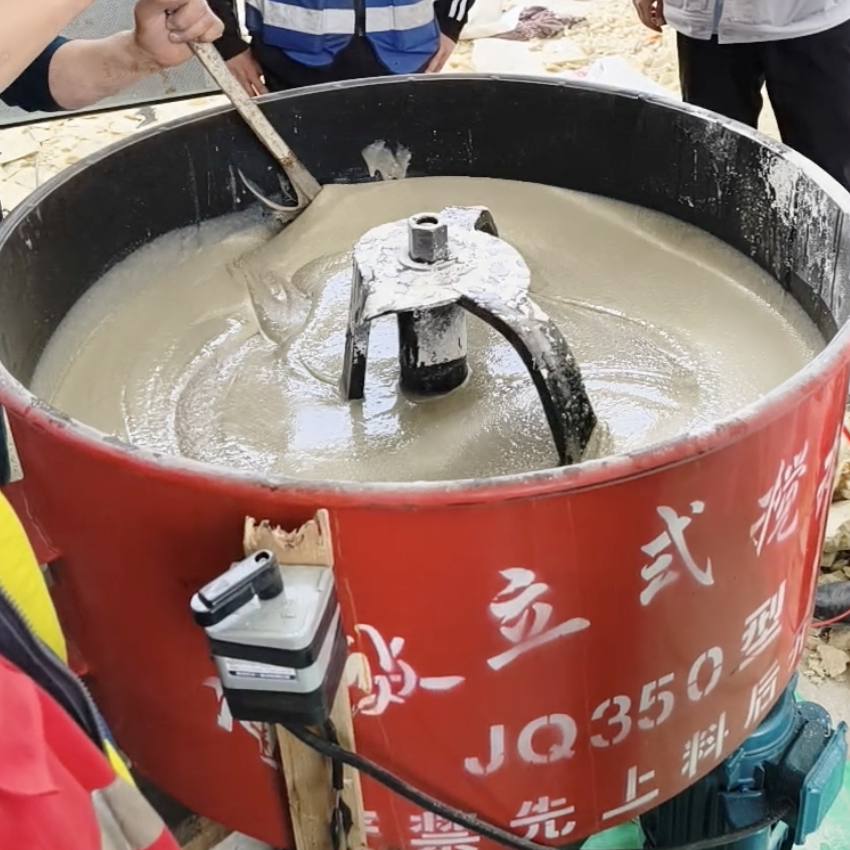 广丰汽轮机余热压缩机导热油设备底座耐高温环氧树脂灌浆料
